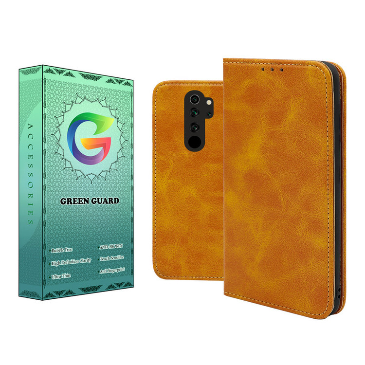 کیف کلاسوری گرین گارد طرح چرمی مدل Bitta مناسب برای گوشی موبایل شیائومی Redmi Note 8 Pro