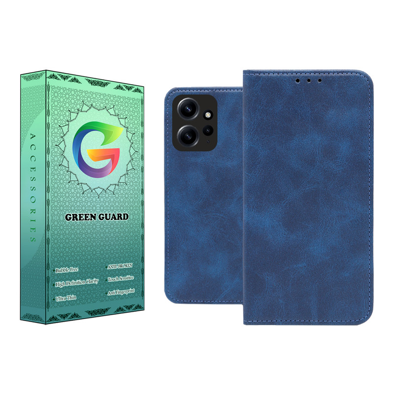 کیف کلاسوری گرین گارد طرح چرمی مدل Bitta مناسب برای گوشی موبایل شیائومی Redmi Note 12 4G