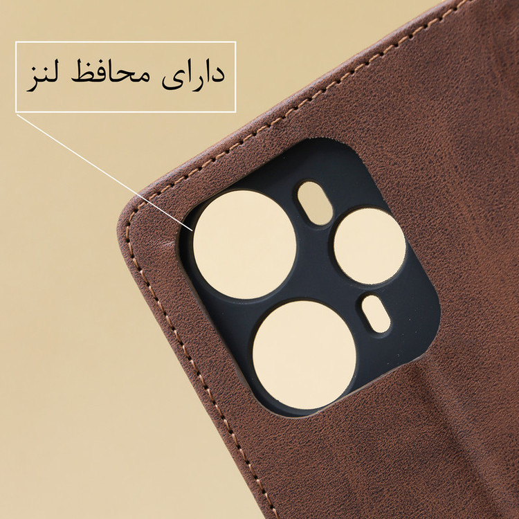 کیف کلاسوری مدل خوشنژاد مناسب برای گوشی موبایل شیائومی Redmi 12C