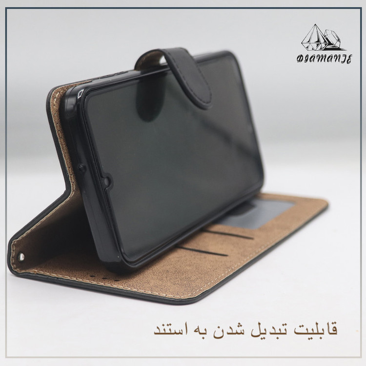 کیف کلاسوری دیامانته مدل Tango Bk مناسب برای گوشی موبایل آنر X7