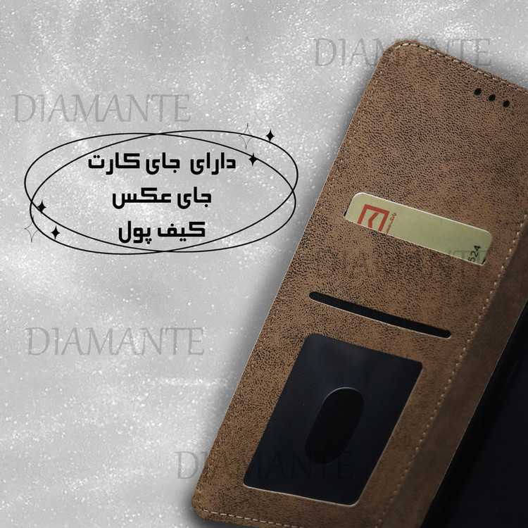 کیف کلاسوری دیامانته مدل تانگو مناسب برای گوشی موبایل آنر X6
