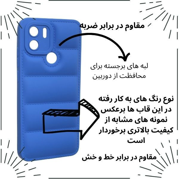 کاور قاب گاردین مدل پافری مناسب برای گوشی موبایل شیائومی Redmi 14c