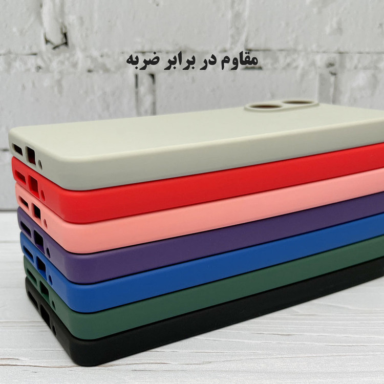 کاور قاب گارد سیلیکونی مدل SILICG30 مناسب برای گوشی موبایل شیائومی Redmi 14C 4G / Redmi 14C 5G / Redmi 14R / Poco C75 4G / Poco C75 5G / Redmi A3 Pro / Redmi A4