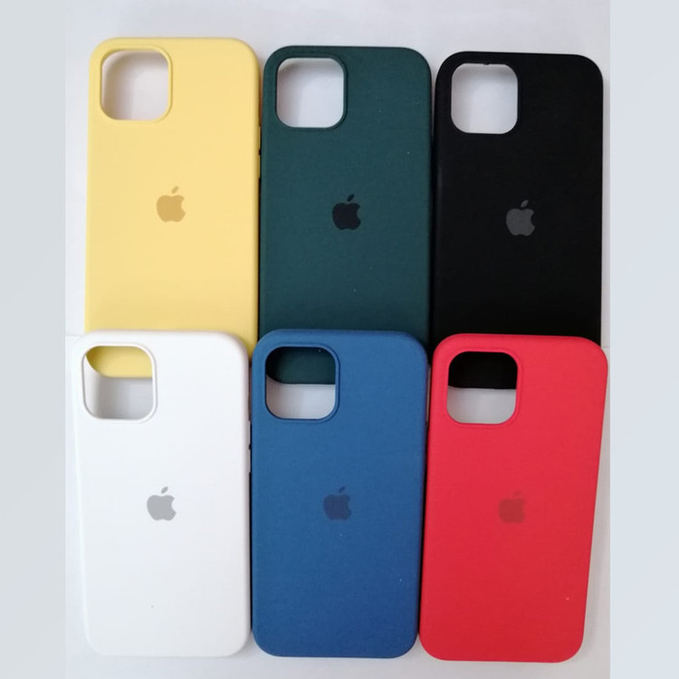 کاور ساتیان مدل سیلیکونی مناسب برای گوشی موبایل اپل iphone 12promax به همراه محافظ صفحه نمایش