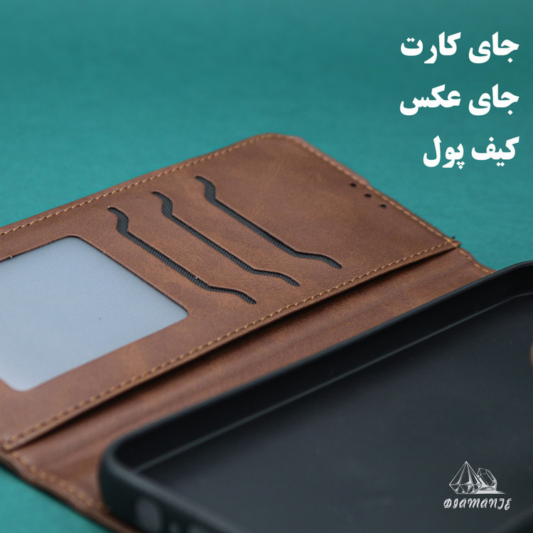 کیف کلاسوری دیامانته مدل Mortand Gn مناسب برای گوشی موبایل آنر X7