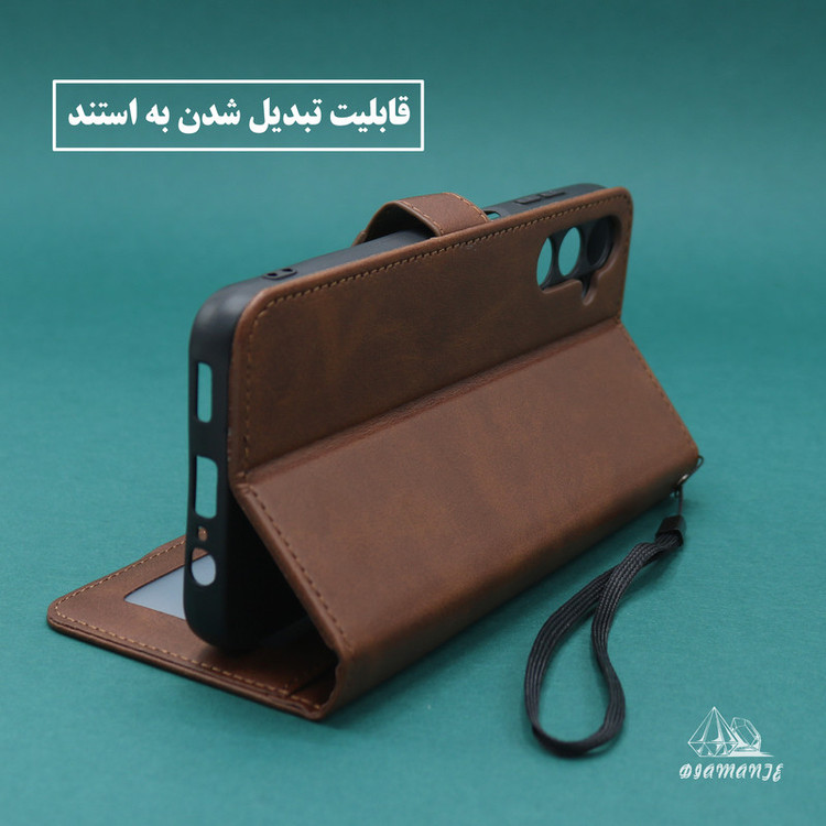 کیف کلاسوری دیامانته مدل Mortand Gn مناسب برای گوشی موبایل آنر X7