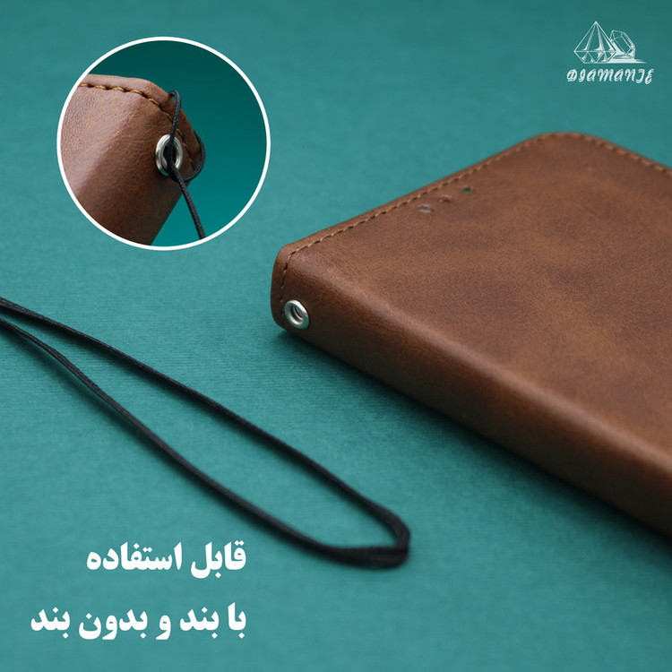 کیف کلاسوری دیامانته مدل Mortand Gn مناسب برای گوشی موبایل آنر X7