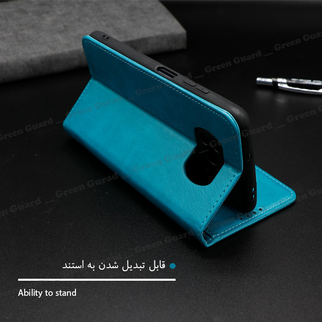 کیف کلاسوری گرین گارد طرح چرمی مدل Bitta مناسب برای گوشی موبایل شیائومی Redmi Note 12 4G