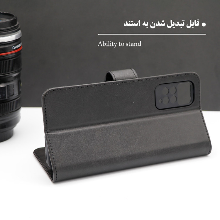کیف کلاسوری گرین گارد مدل چرمی مگنتی کد Brown-GB01 مناسب برای گوشی موبایل سامسونگ Galaxy A72