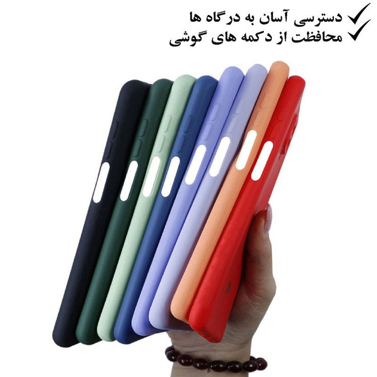 کاور قاب فاب مدل SiCAP طرح سیلیکونی مناسب برای گوشی موبایل اپل IPhone 16 Pro Max