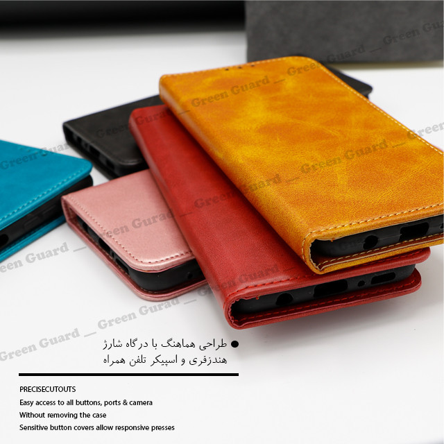 کیف کلاسوری گرین گارد طرح چرمی مدل Bitta مناسب برای گوشی موبایل سامسونگ Galaxy A35