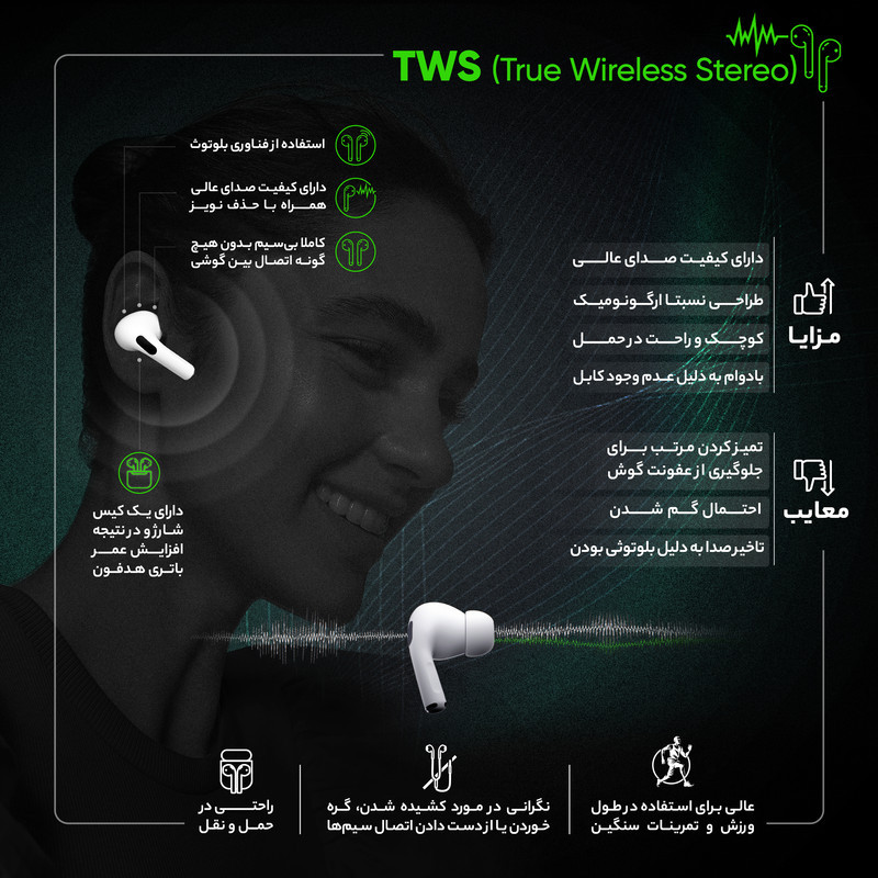 هدفون بلوتوثی مدل M19 V5.3 ORIGINAL کد mi1