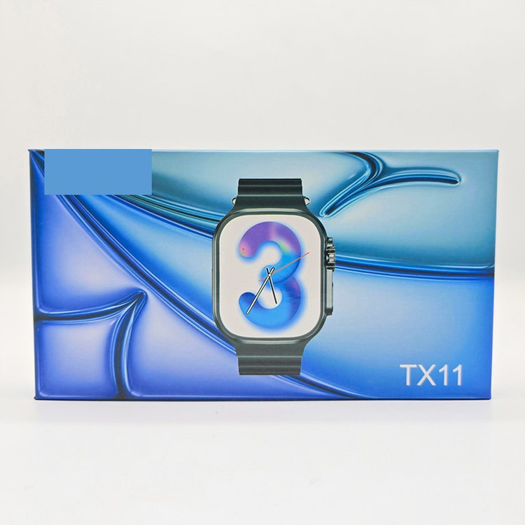 ساعت هوشمند 48 میلیمتری مدل TX11 با بند سیلیکونی کد mi1