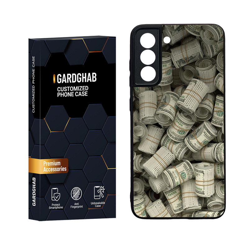 کاور گارد قاب مدل دور ژله ای پشت گلس پسرانه مناسب برای گوشی موبایل سامسونگ Galaxy S21 FE
