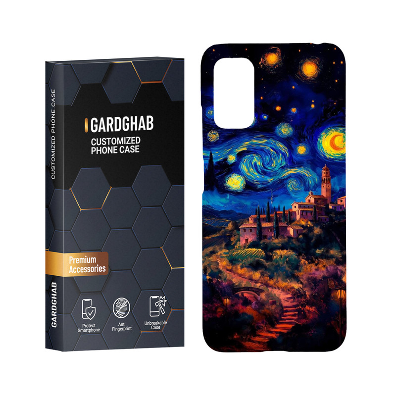 کاور گارد قاب مدل هنری مناسب برای گوشی موبایل شیائومی Redmi Note 10 5G / Poco M3 Pro