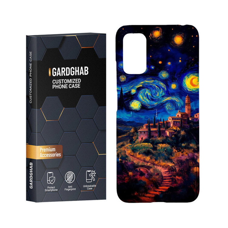 کاور گارد قاب مدل هنری مناسب برای گوشی موبایل شیائومی Redmi Note 10 5G / Poco M3 Pro