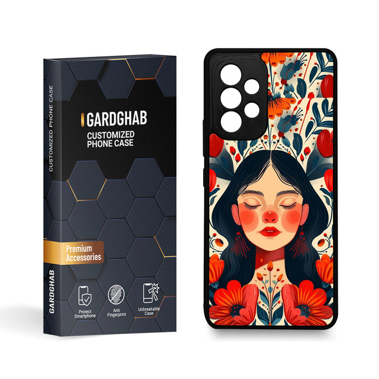 کاور گارد قاب مدل دخترانه مناسب برای گوشی موبایل سامسونگ Galaxy A53