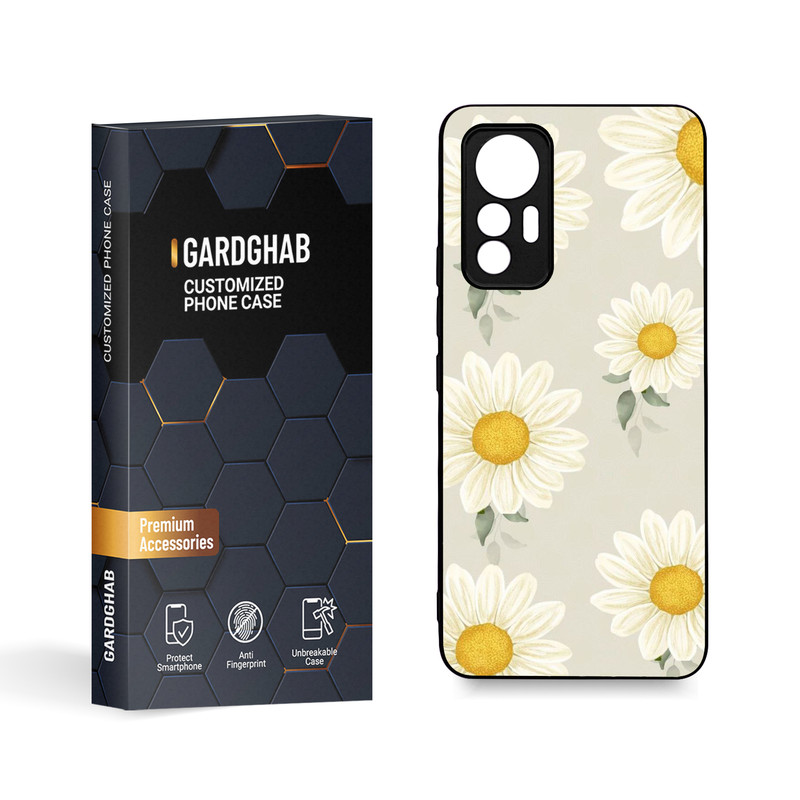 کاور گارد قاب مدل گل مناسب برای گوشی موبایل شیائومی Mi 12 Lite
