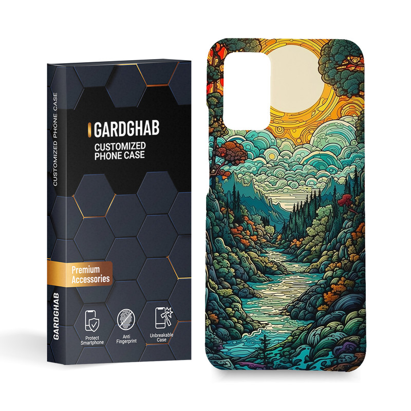 کاور گارد قاب مدل منظره مناسب برای گوشی موبایل شیائومی redmi 9t
