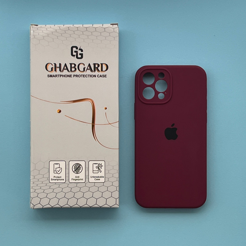 کاور قاب گارد مدل سیلیکونی ساده مناسب برای گوشی موبایل اپل IPhone 12 pro