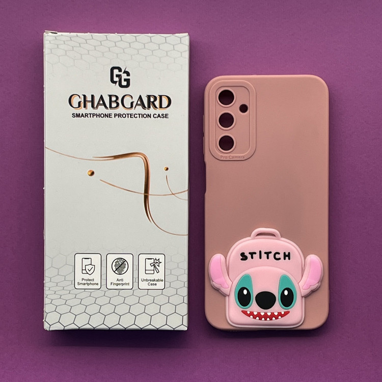 کاور قاب گارد مدل سیلیکونی دخترانه مناسب برای گوشی موبایل سامسونگ Galaxy A24