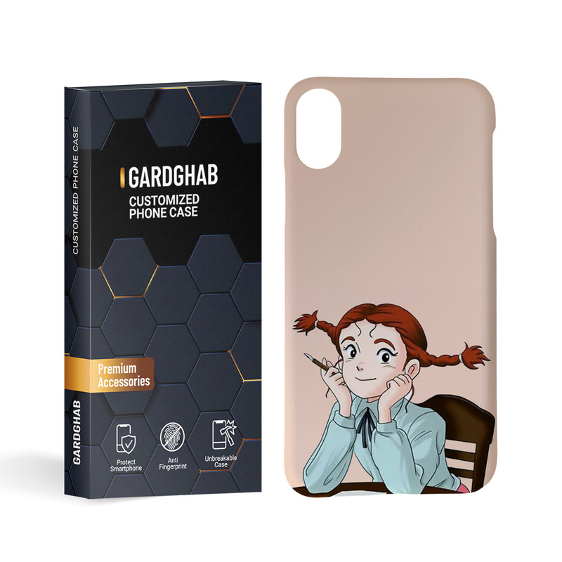 کاور گارد قاب مدل دخترانه مناسب برای گوشی موبایل اپل iPhone x/xs