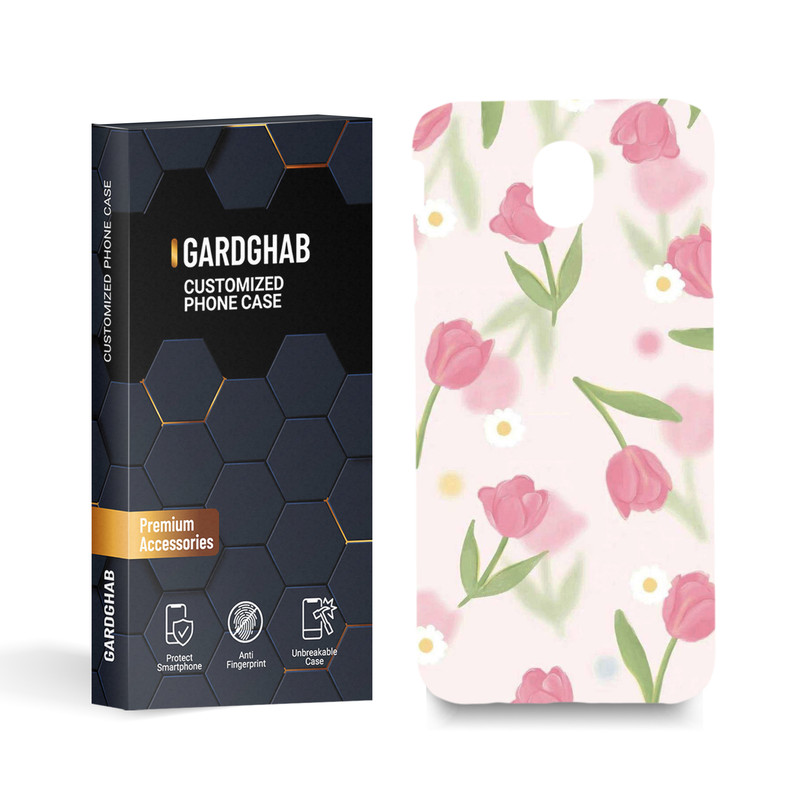 کاور گارد قاب مدل  گل  مناسب برای گوشی موبایل سامسونگ  galaxy j7 pro