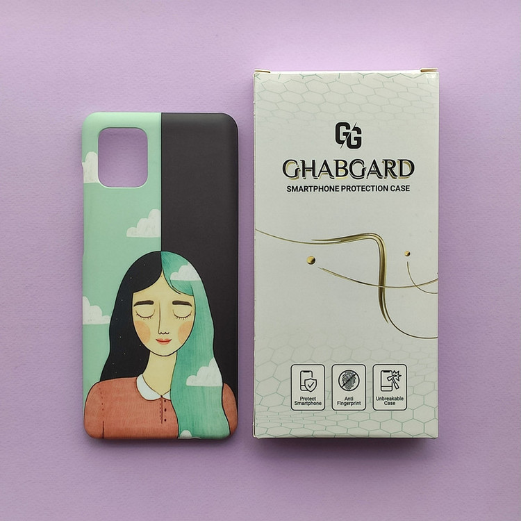 کاور قاب گارد مدل دخترانه مناسب برای گوشی موبایل Galaxy A81 / note 10 lite