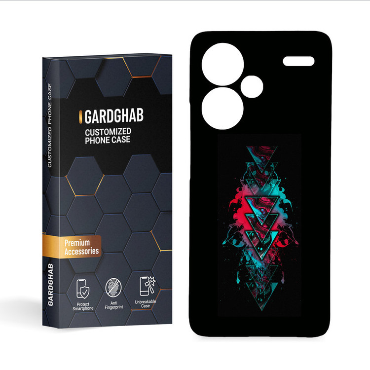 کاور گارد قاب مدل پسرانه مناسب برای گوشی موبایل شیائومی redmi note 13 pro plus 5g