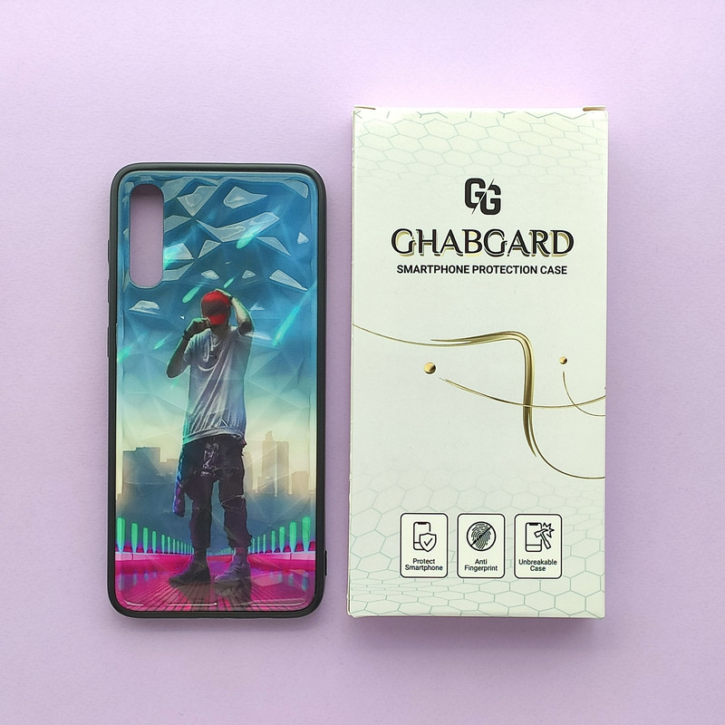 کاور قاب گارد مدل الماسی پسرانه مناسب برای گوشی موبایل سامسونگ Galaxy A70 /A70S