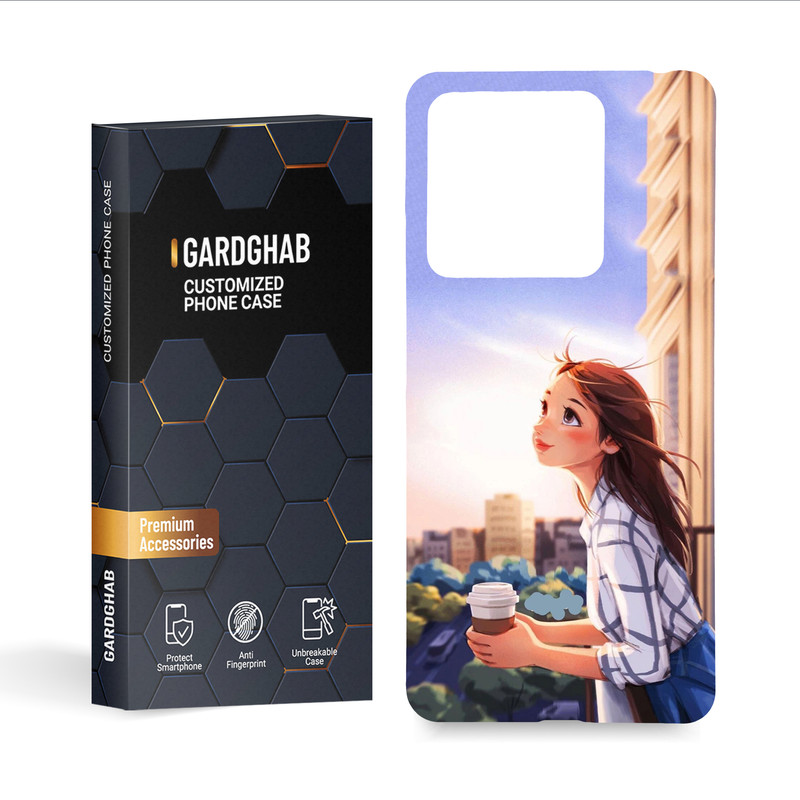 کاور گارد قاب مدل دخترانه مناسب برای گوشی موبایل شیائومی redmi note 13 5g