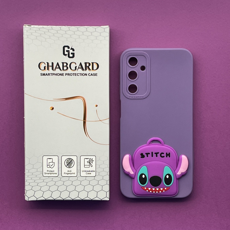 کاور قاب گارد مدل سیلیکونی دخترانه مناسب برای گوشی موبایل سامسونگ Galaxy A24