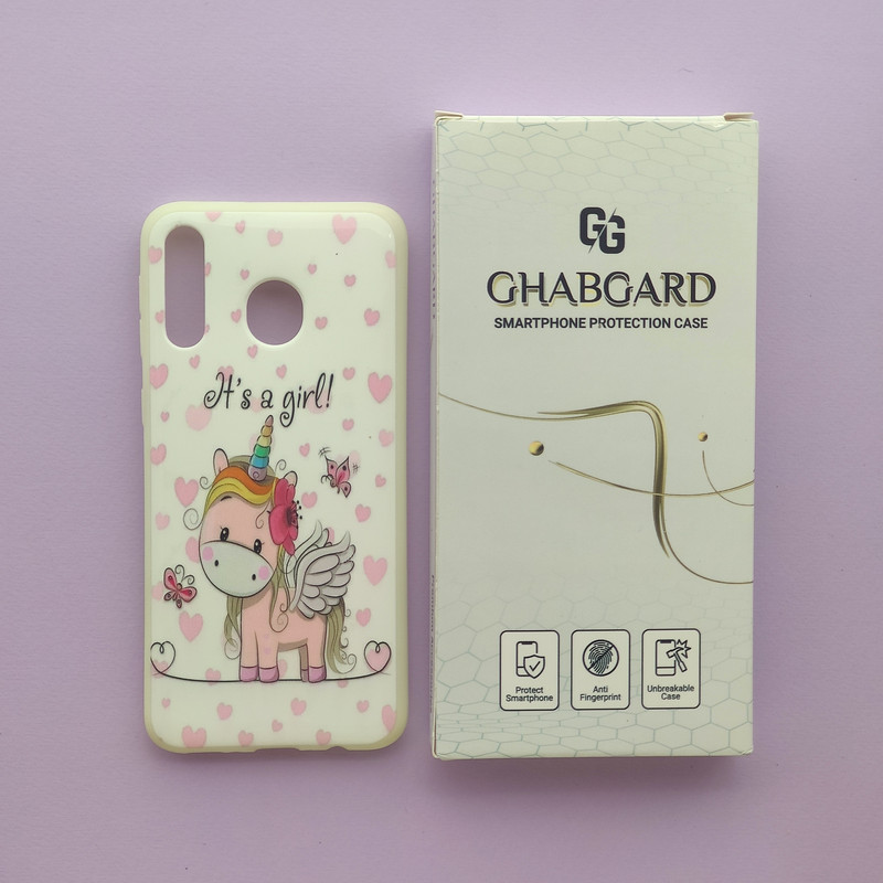 کاور قاب گارد مدل ژله ای دخترانه مناسب برای گوشی موبایل سامسونگ Galaxy M30