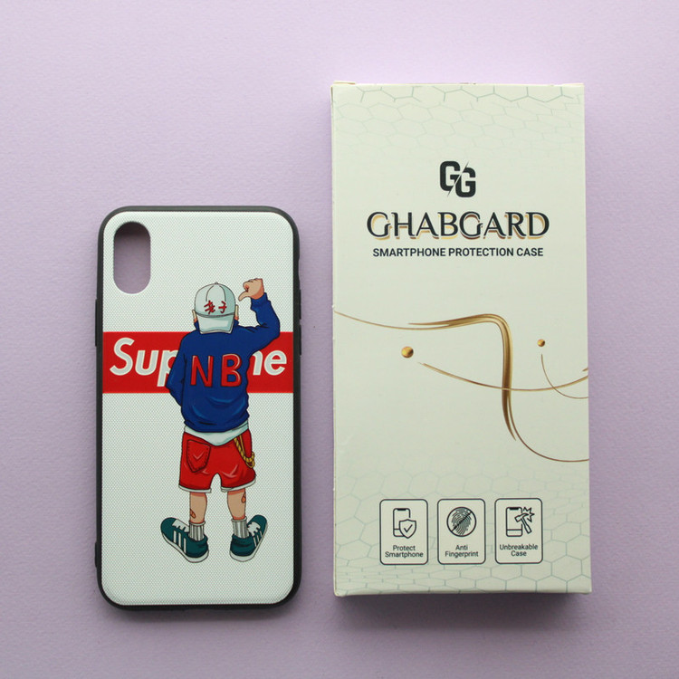 کاور قاب گارد مدل دور ژله ای پسرانه مناسب برای گوشی موبایل اپل iPhone X / Xs