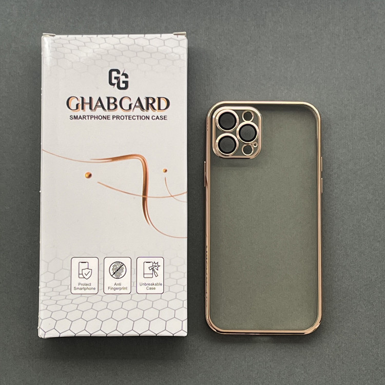 کاور قاب گارد مدل ژله ای ساده مناسب برای گوشی موبایل اپل IPhone 12 pro