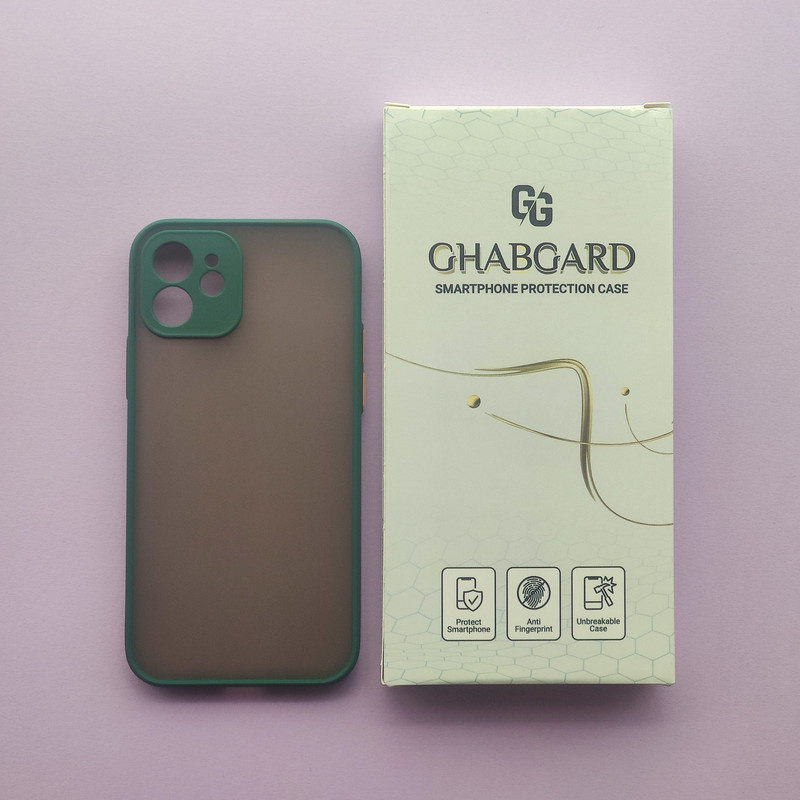 کاور قاب گارد مدل دور ژله ای طلقی ساده مناسب برای گوشی موبایل اپل iPhone 12