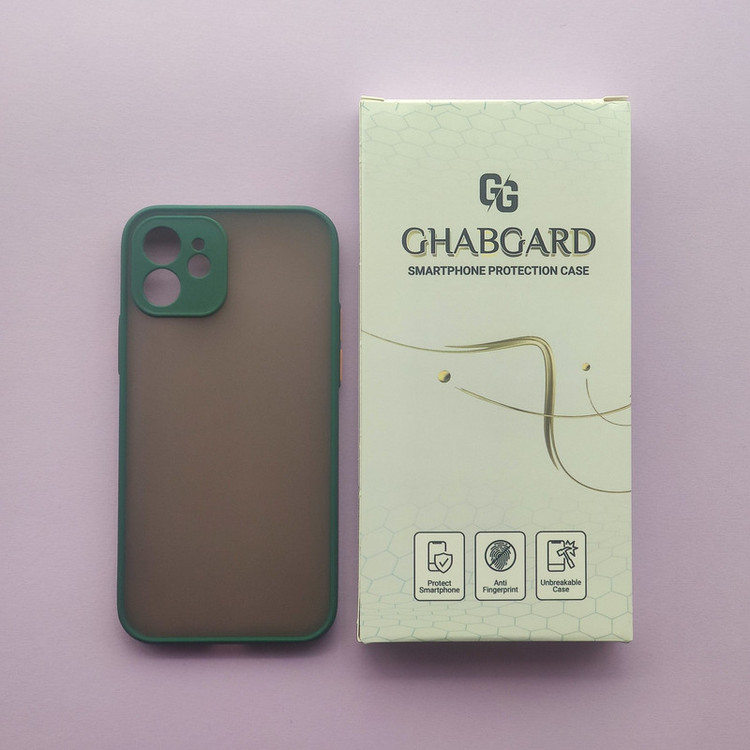 کاور قاب گارد مدل دور ژله ای طلقی ساده مناسب برای گوشی موبایل اپل iPhone 12