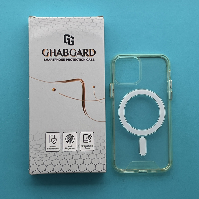 کاور قاب گارد مدل ژله ای مگ سیف دار مناسب برای گوشی موبایل اپل Iphone 11 Pro