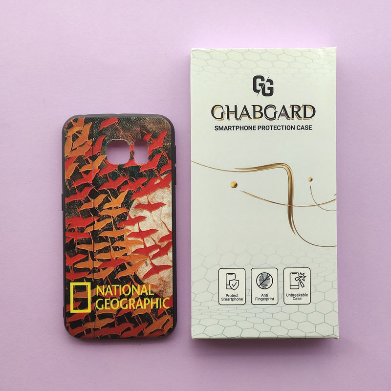 کاور قاب گارد مدل دورژله ای فانتزی مناسب برای گوشی موبایل سامسونگ Galaxy S6 Edge