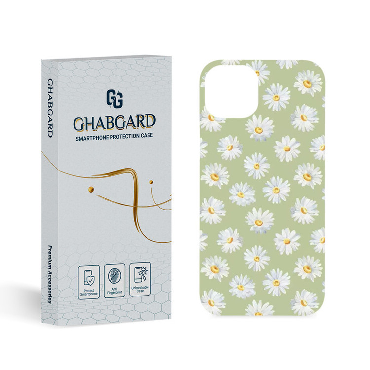 کاور قاب گارد مدل گل مناسب برای گوشی موبایل اپل iPhone 15 Plus