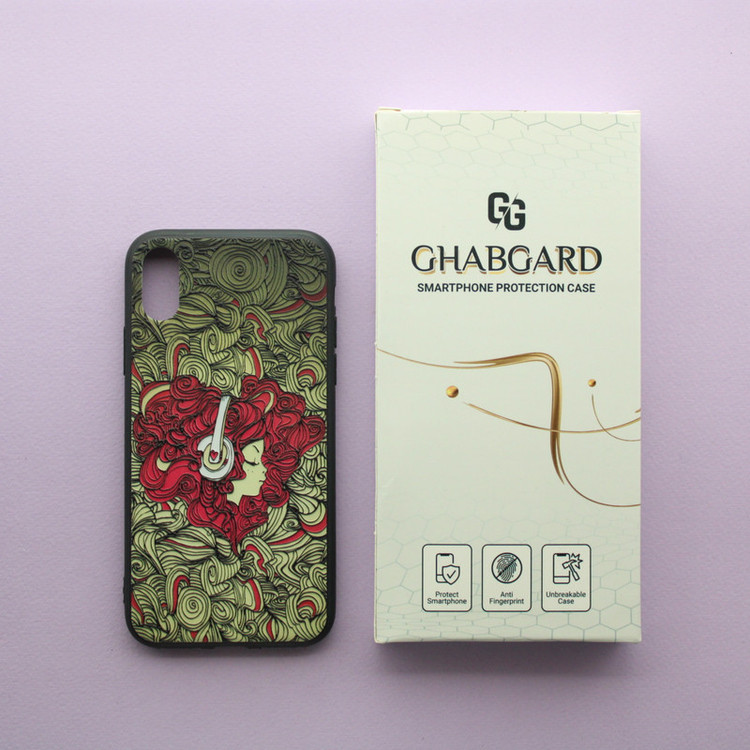 کاور قاب گارد مدل دخترانه مناسب برای گوشی موبایل اپل iPhone X / Xs