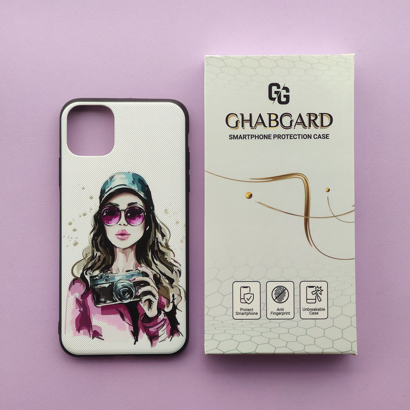کاور قاب گارد مدل دور ژله ای دخترانه مناسب برای گوشی موبایل اپل iPhone 11 Pro Max