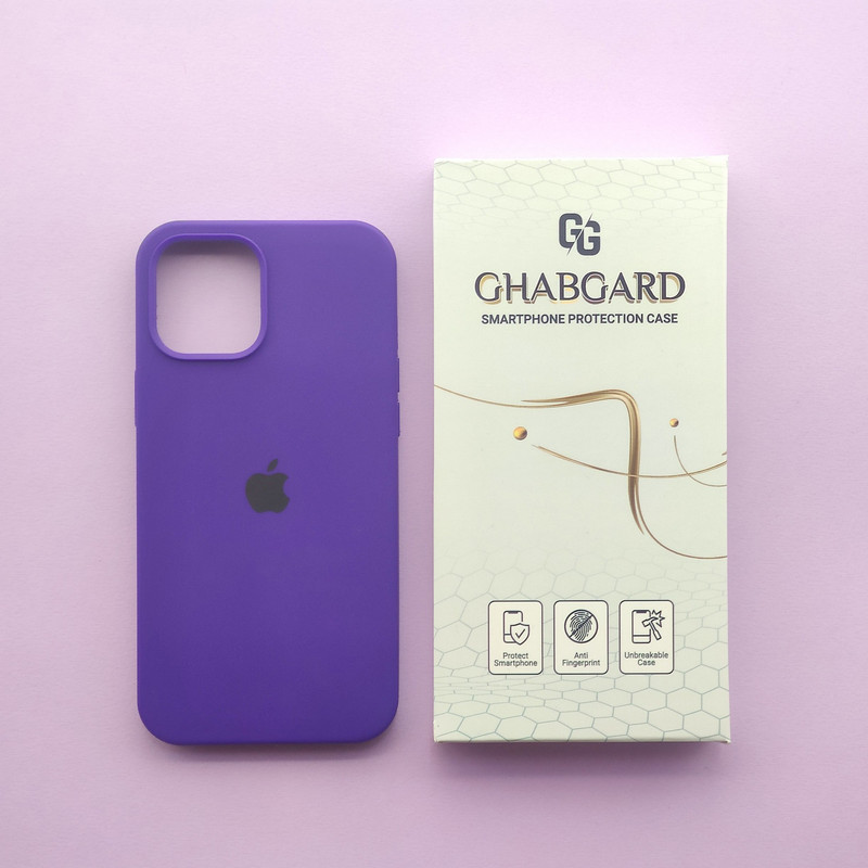 کاور قاب گارد مدل سیلیکونی ساده مناسب برای گوشی موبایل اپل iPhone 12 Pro Max