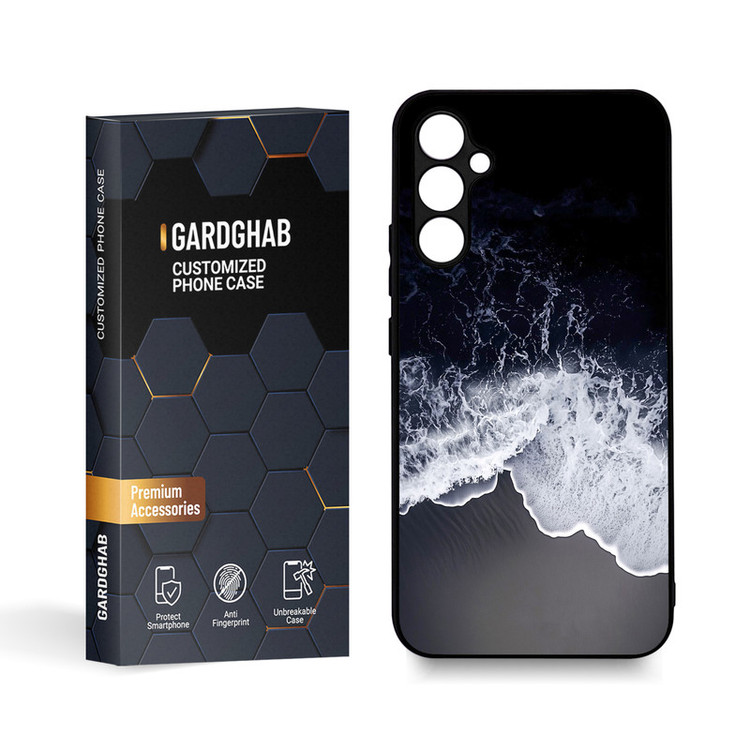 کاور گارد قاب مدل دورژله ای طبیعت مناسب برای گوشی موبایل سامسونگ Galaxy A34