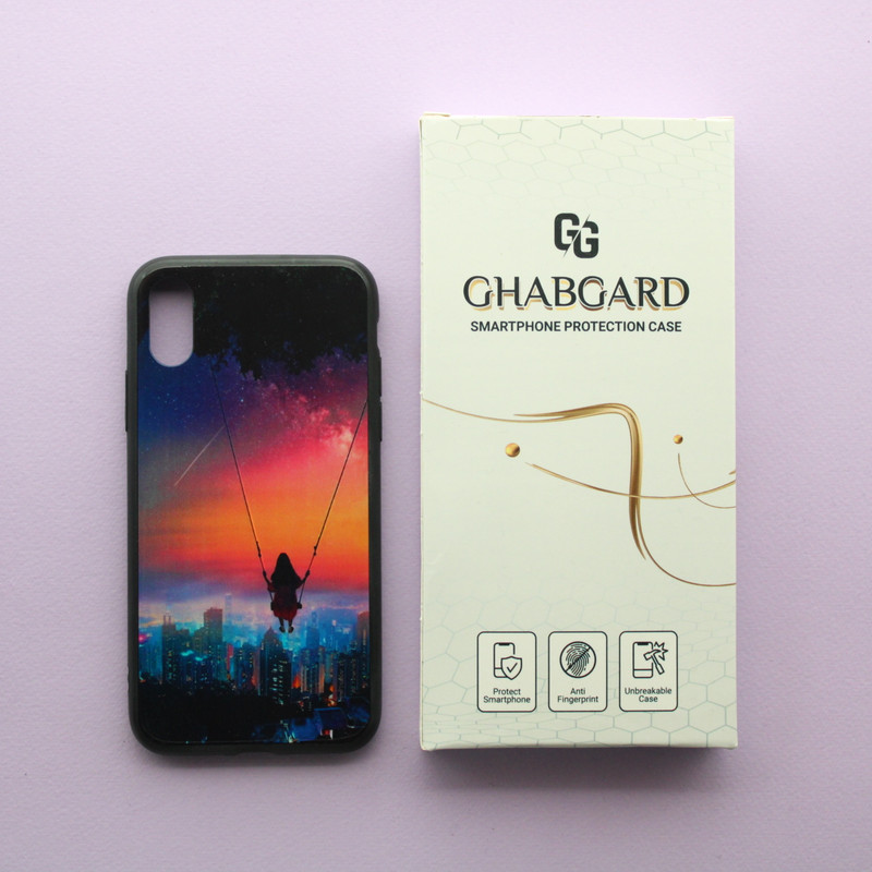 کاور قاب گارد مدل دور ژله ای دخترانه مناسب برای گوشی موبایل اپل iPhone X / Xs