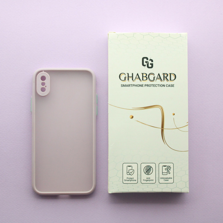 کاور قاب گارد مدل طلقی ساده مناسب برای گوشی موبایل اپل iPhone X / Xs