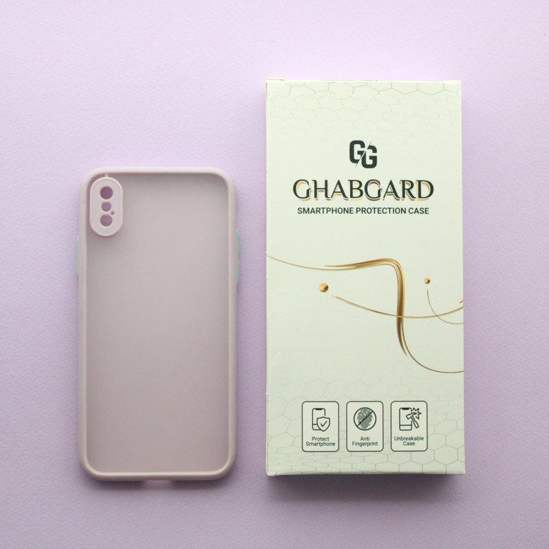 کاور قاب گارد مدل طلقی ساده مناسب برای گوشی موبایل اپل iPhone X / Xs