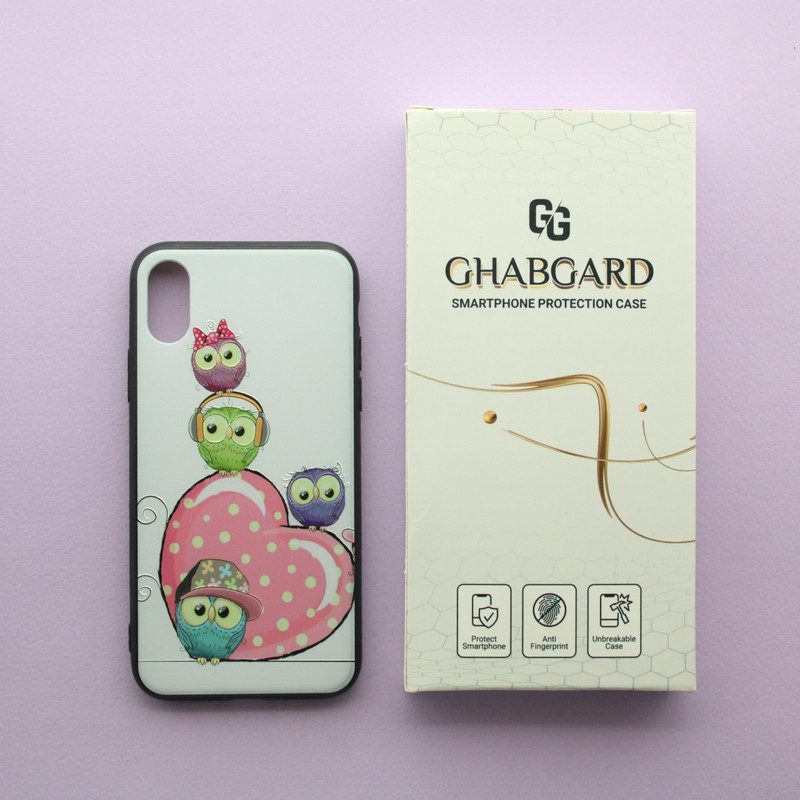 کاور قاب گارد مدل دور ژله ای دخترانه مناسب  برای گوشی موبایل اپل iPhone X / Xs