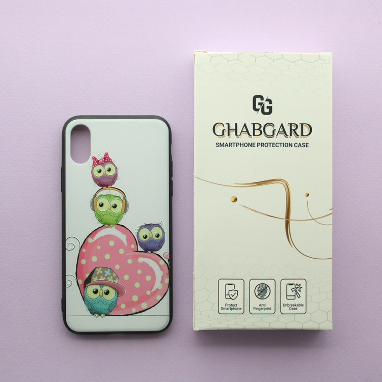 کاور قاب گارد مدل دور ژله ای دخترانه مناسب برای گوشی موبایل اپل iPhone X / Xs
