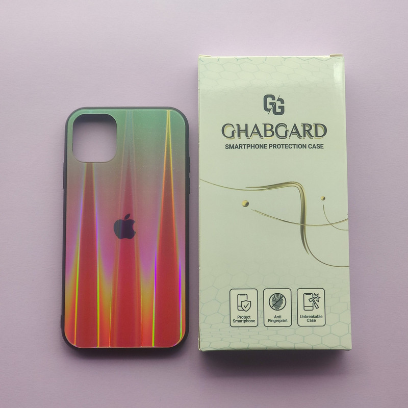 کاور قاب گارد مدل پشت گلس لیزری مناسب برای گوشی موبایل اپل iPhone 11
